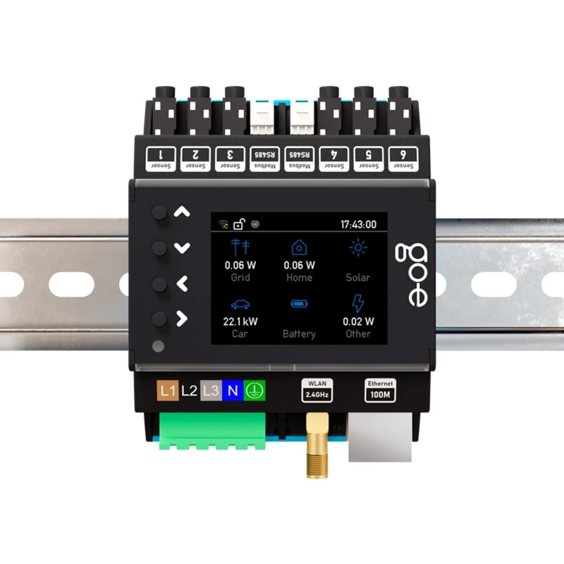 Controlador go-e para go-e Charger (séries Gemini e HOME), preto