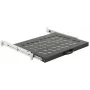Prateleira de rack LOGON RAS605BL preto capacidade 30 kg 19 polegadas