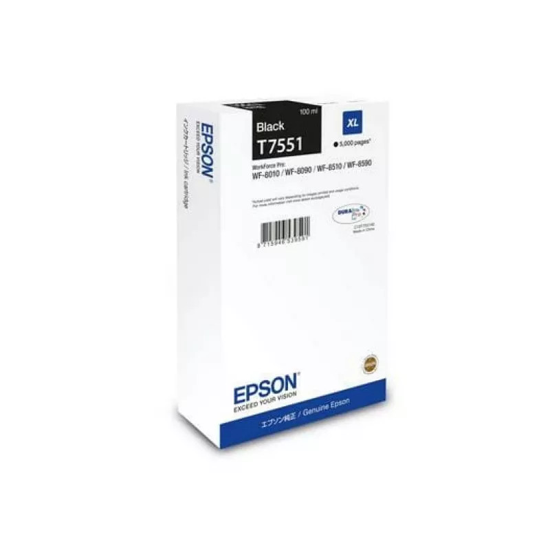 Tinteiro Epson C13T75514N 1 unid. original alto rendimento (XL) preto