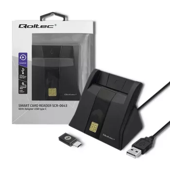 Leitor RFID Qoltec 50643