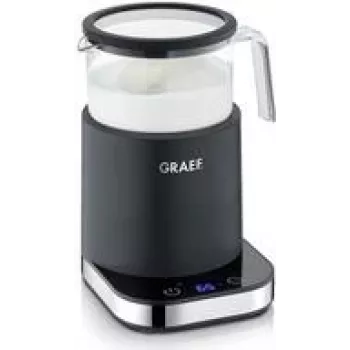 Espumador de leite de vidro Graef MS902 preto mate (MS902)