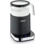 Espumador de leite de vidro Graef MS902 preto mate (MS902)