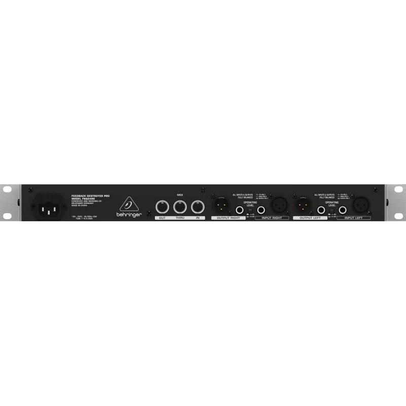 Behringer FBQ2496 equalizador de áudio
