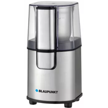 Moinho de lâminas BLAUPUNKT FCG701 — 200 W, capacidade de 85 g de café em grão, lâminas de aço inoxidável, prateado