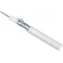 Cabo coaxial SAT ShiverPeaks 81410-48SALUSTAKU RG6 U duplamente blindado CCS, atenuação >80 dB