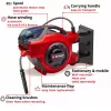 Enrolador de mangueira de parede Einhell GE-HR 18/30 Li-Solo Automatic 30m mangueira