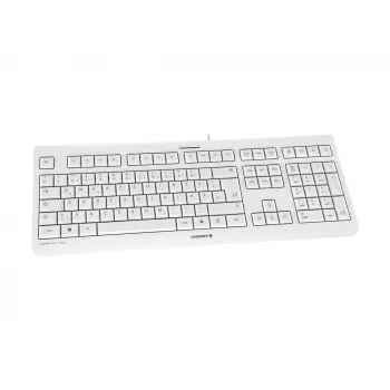 Teclado CHERRY KC 1000 Escritório USB QWERTZ Alemão cinzento