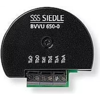 Siedle BVVU 650-0. Cor do produto: Preto, Compatibilidade de marca: Siedle (200032250-00)