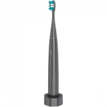 Escova de dentes sem fios, cinzento, 3 cabeças de escova, 1400mAh, funções: suave, limpeza, massagem, branco, sweep