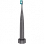 Escova de dentes sem fios, cinzento, 3 cabeças de escova, 1400mAh, funções: suave, limpeza, massagem, branco, sweep