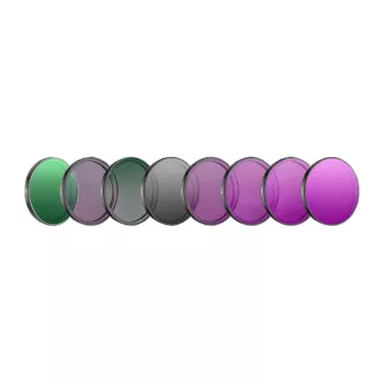 Conjunto de filtros para DJI Action 6 (CPL/MCUV/ND8/16/32/64/Lichtverschmutzung LPR/Black Mist 1/4)