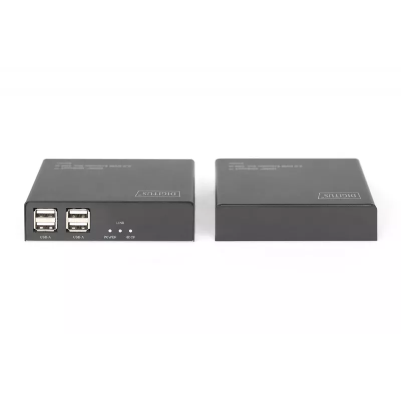 Digitus 4K HDMI HDBaseT™ 2.0 Conjunto extensor KVM, 100 m