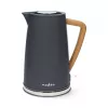 Chaleira elétrica Nedis KAWK510EGY 1,7 l 2200 W cinzento