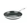Frigideira KOHERSEN NX CERAMIC 24 cm, corpo em aço inoxidável, revestimento antiaderente NX CERAMIC, adequada para indução, com tampa