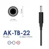 Fonte de alimentação universal Akyga AK-TB-22, 5 V, 2 A, 10 W, 5,5 x 2,1 mm, 1,5 m