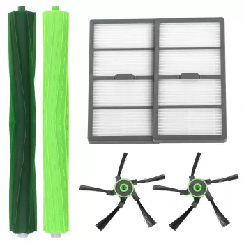 Conjunto de peças sobressalentes para aspirador iRobot Roomba S9, S9+ – escovas, rolos, filtros