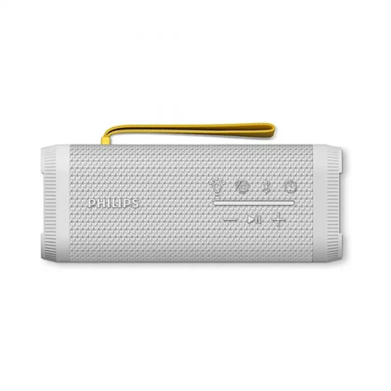 Sistema de altifalantes portátil 2.1 Philips TAS2000W/00 — 10 W RMS, Bluetooth, IPX5, branco