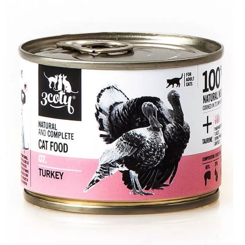 3COTY 07. Peru - comida húmida para gatos - 180g