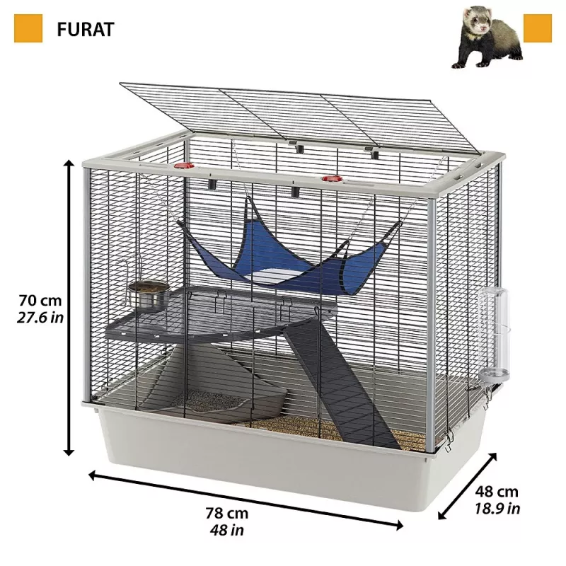 FERPLAST Furet Plus - gaiola