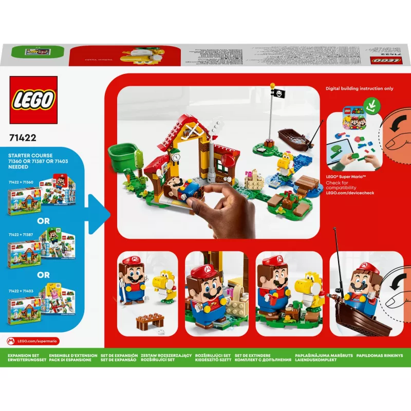 LEGO SUPER MARIO 71422 CONJUNTO DE EXPANSÃO - PIQUENIQUE EM CASA DO MARIO