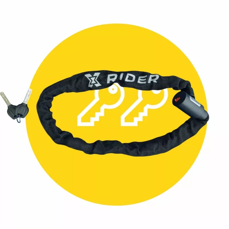 Cadeado de bicicleta de corrente MANTA XR00LC01 6x900mm