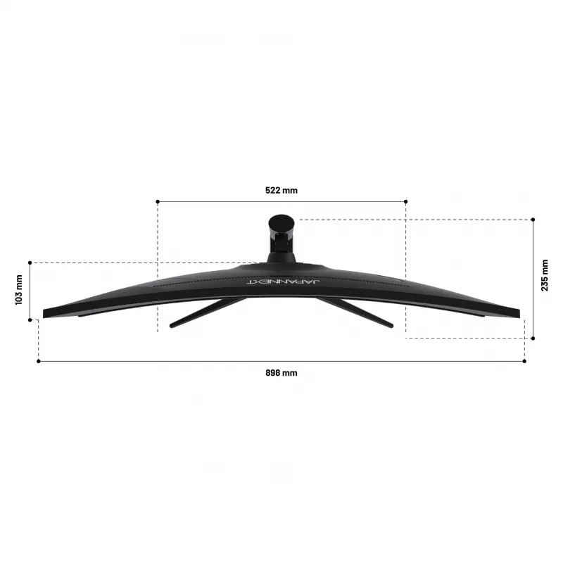 JAPANNEXT JN-IPS375UWQHD+75F-C65W-HS curved UWQHD+