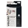 Tiras VELCRO extra fortes autocolantes, gancho e laço 50mm x 100mm x 2 conjuntos preto