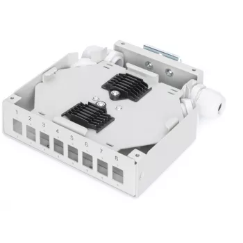 Caixa de emenda Digitus DN-96891 para 8 acopladores LC/DX