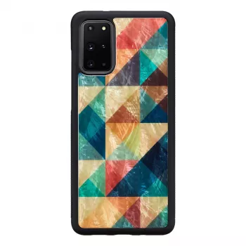 Capa de proteção iKins para Samsung Galaxy S20+ Mosaico preto