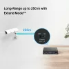 Switch de secretária Mercusys 6 portas 10/100Mbps com 4 portas PoE+