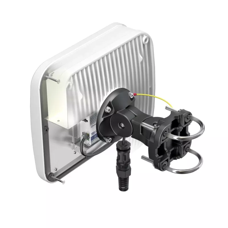 QuWireless QuMax A140M-A antena LTE direcional para Teltonika TRB140, PoE/LAN, 6 dBi, IP67, branca