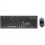 Conjunto de teclado e rato com fios Ultron UMC-200, preto