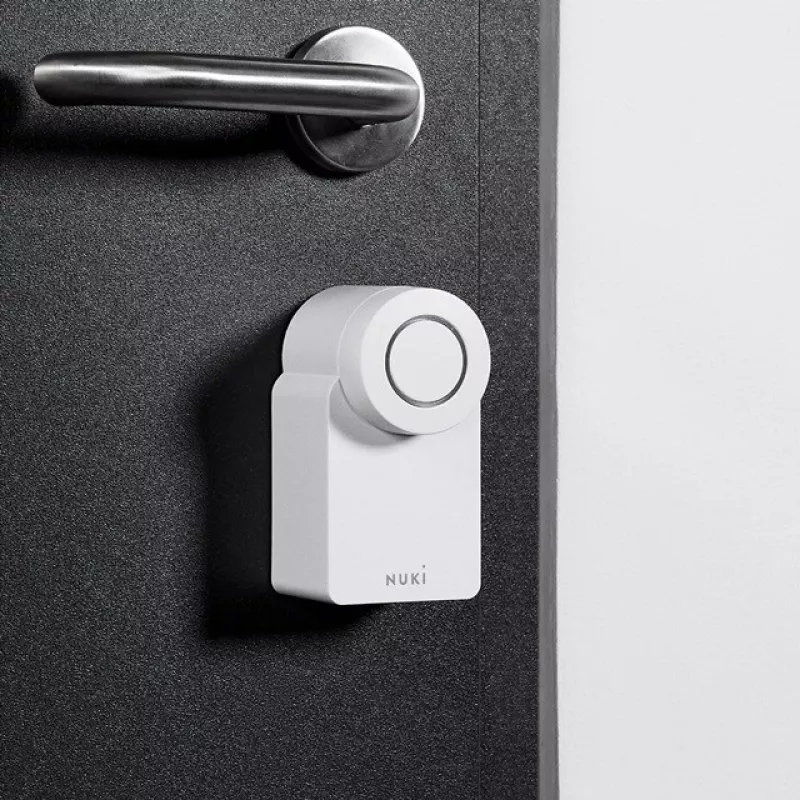 Nuki Smart Lock Go (2025) 221148 fechadura inteligente para porta, Bluetooth, Wi-Fi e Matter
