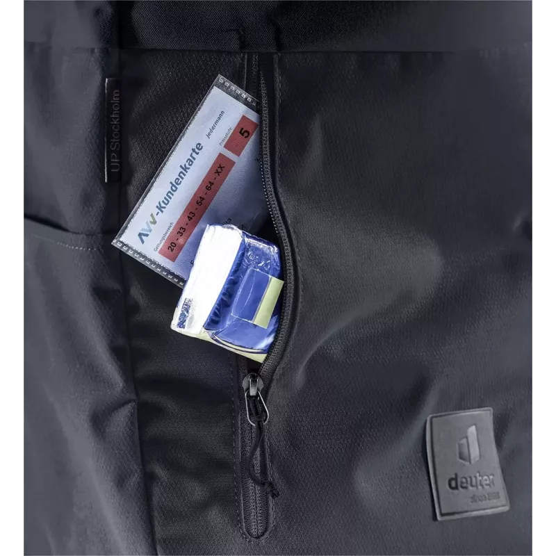 Mochila Deuter UP Stockholm mochila de lazer preta poliéster