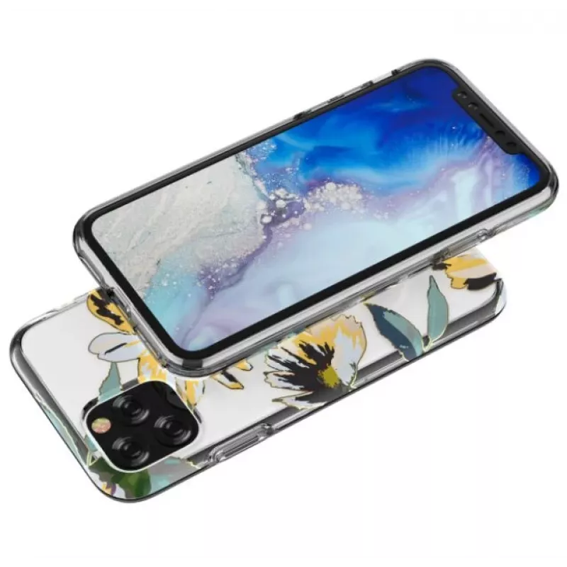 Capa protetora Devia para iPhone 11 Pro Max, amarelo