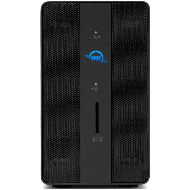 Caixa de armazenamento e docking OWC Gemini Dual-Laufwerk TB3 com RAID por hardware - Thunderbolt 3 - Thunderbolt