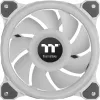 Ventoinha de radiador Thermaltake Riing Quad 12 RGB TT Premium Edition CL-F100-PL12SW-A, 120 mm, 3 unid. com controlador, branca