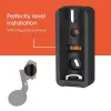 Suporte de parede Vogels | Suporte de parede para coluna para Sonos Era 100 | Inclinável, rotativo | Capacidade máxima 7 kg | Preto