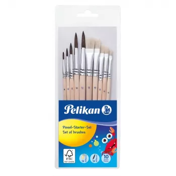 Pelikan Brush PL10/SB conjunto inicial pack de 10