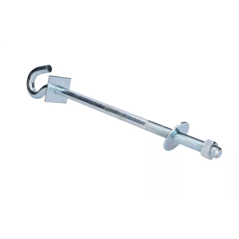 Parafuso de gancho Extralink para suporte de fixação 12/350 mm