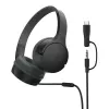 Belkin SoundForm auscultadores com fios on-ear para crianças, preto. AUD010hqBK