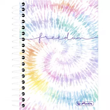 Bloco de notas Herlitz New Batik Freedom 200 folhas multicolor