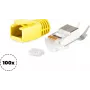 Conector de cabo RJ-45 ShiverPeaks 72067-100Y amarelo