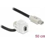 Módulo Keystone Mini DisplayPort fêmea 110° DeLOCK 86860