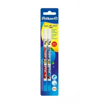 Borracha Pelikan Super-Pirat F/B multicolor 2 unid.