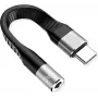 ROTRONIC-SECOMP Roline - Adaptador USB-C para ficha jack - USB-C macho para mini-jack estéreo fêmea