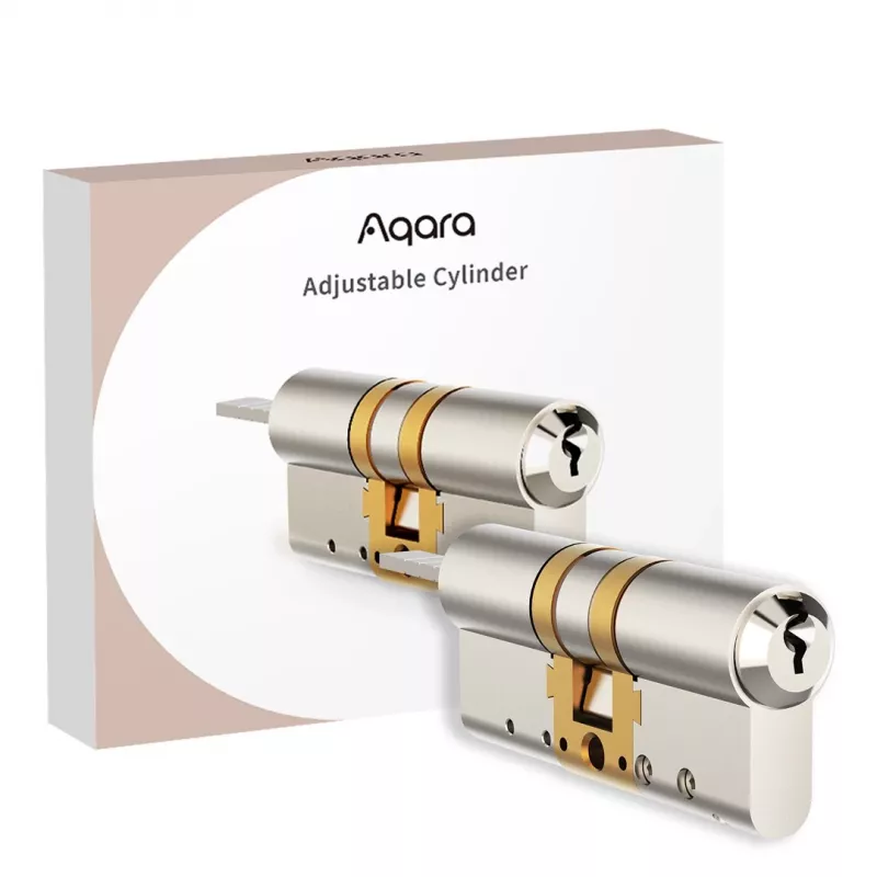 Unidade de bloqueio Aqara cilindro ajustável AL-D04E 30 mm largura 100 mm profundidade 50 mm altura