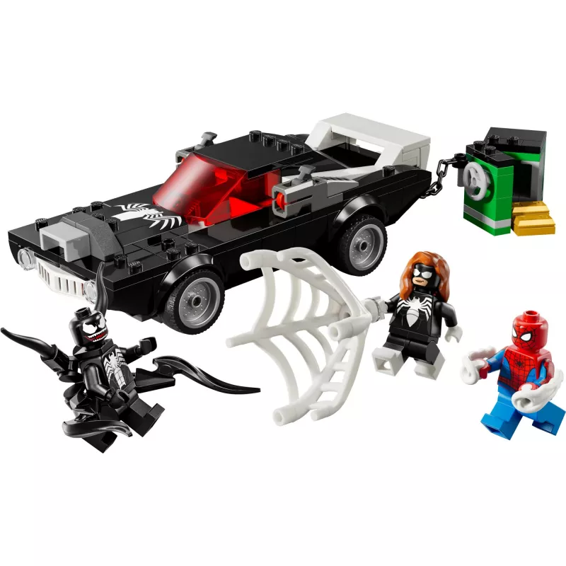 LEGO Marvel Super Heroes conjunto de construção Carro muscle do Spider-Man vs. Venom 76309 — 254 peças, 3 minifiguras, idade 7+