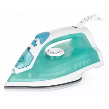 Ferro de engomar a vapor Emerio SI-110298.4 base cerâmica 2000 W verde branco