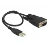 DeLOCK 62958 adaptador USB para RS-232, USB Tipo A, preto